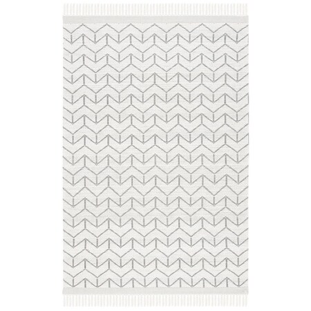 Safavieh 8 x 10 ft. Vermont Contemporary Hand Loomed Rectangle Rug, Ivory VRM310A-8